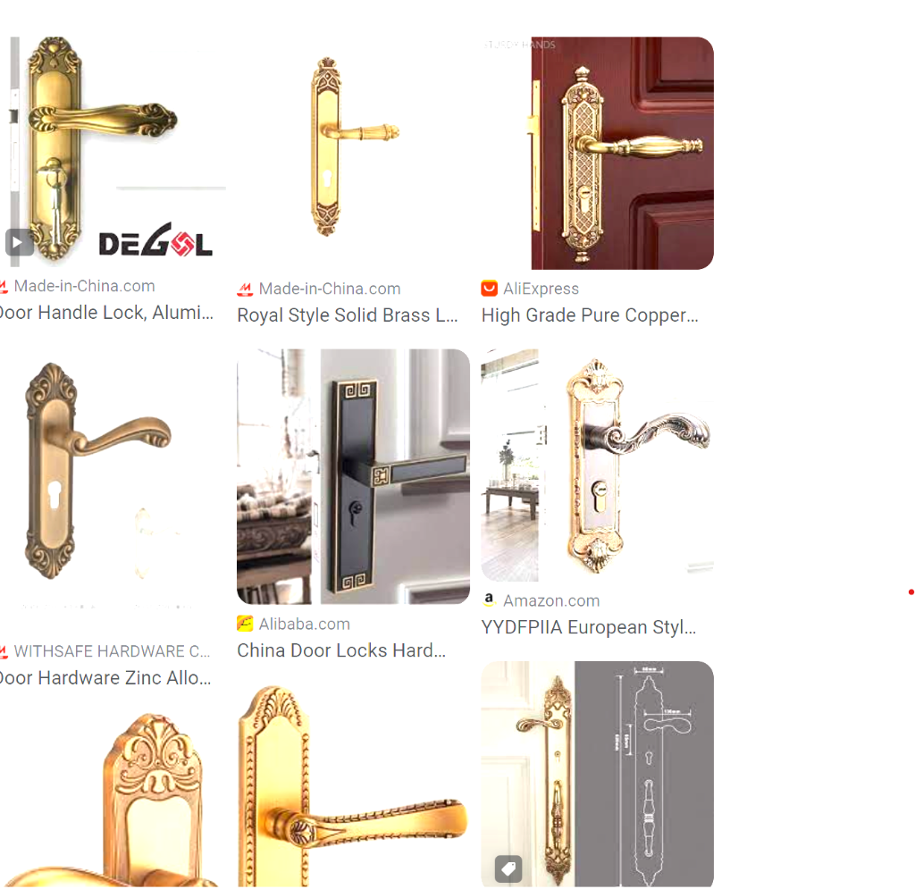 Antique Brass Mortise